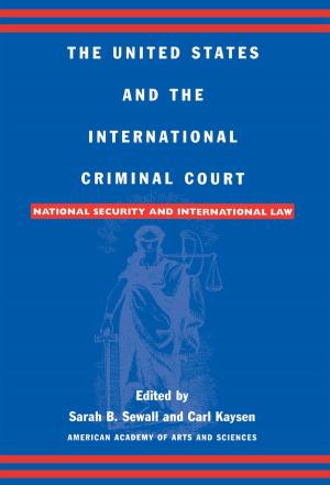 Book cover of The United States and the International Criminal Court