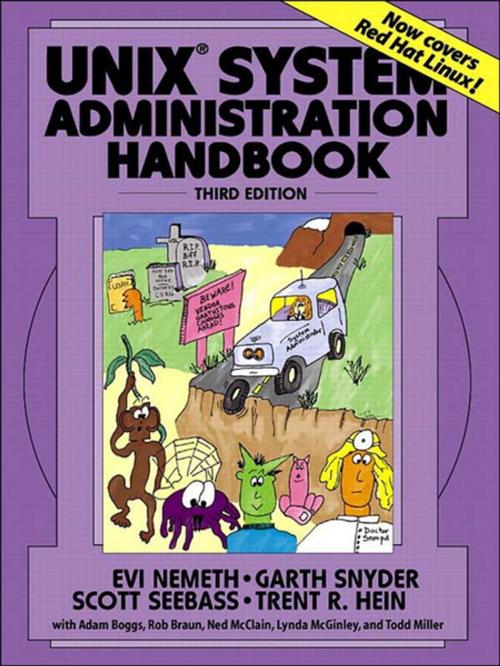 Cover of the book UNIX System Administration Handbook by Evi Nemeth, Garth Snyder, Scott Seebass, Trent Hein, Pearson Education