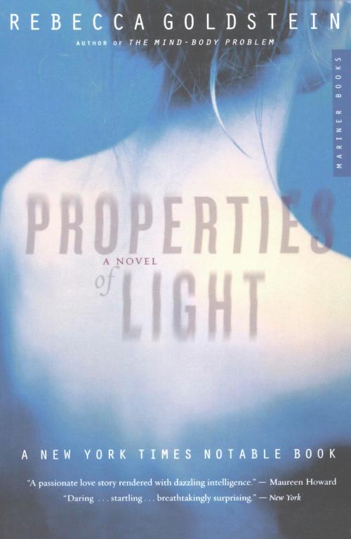Cover of the book Properties of Light by Rebecca Goldstein, HMH Books