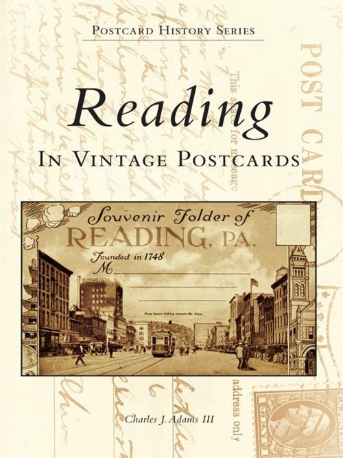Cover of the book Reading in Vintage Postcards by Charles J. Adams III, Arcadia Publishing Inc.