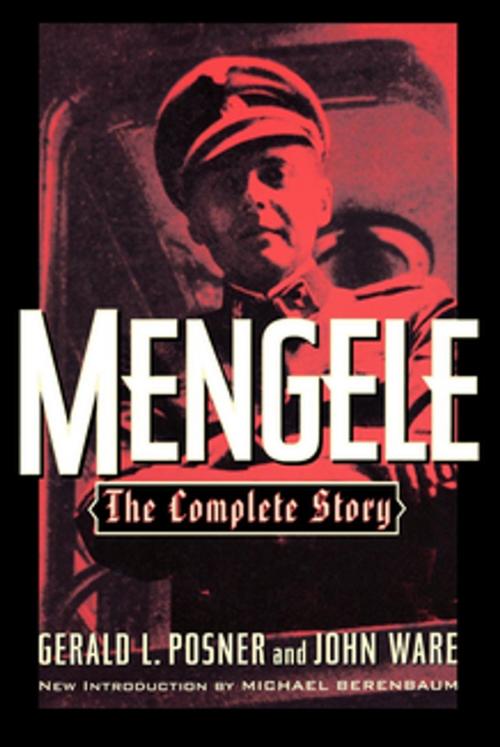 Cover of the book Mengele by Gerald L. Posner, John Ware, Cooper Square Press