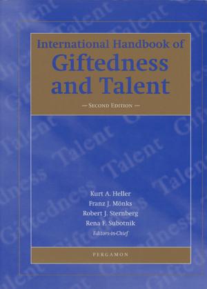 Cover of the book International Handbook of Giftedness and Talent by Philip J Thomas, BSc, CEng, FIEE, FInstMC