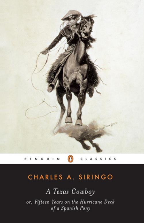 Cover of the book A Texas Cowboy by Charles A. Siringo, Penguin Publishing Group