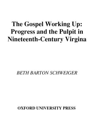 Cover of the book The Gospel Working Up by Matthew J. Grow