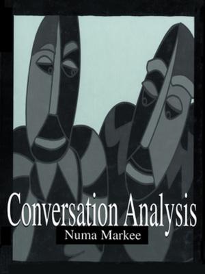 Cover of the book Conversation Analysis by Bronius Piesarskas, Bronius Svecevicius