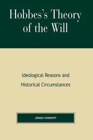 Cover of the book Hobbes's Theory of Will by Willi Paul Adams