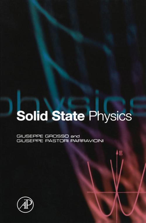 Cover of the book Solid State Physics by Giuseppe Grosso, Giuseppe Pastori Parravicini, Giuseppe Grosso, Giuseppe Pastori Parravicini, Elsevier Science
