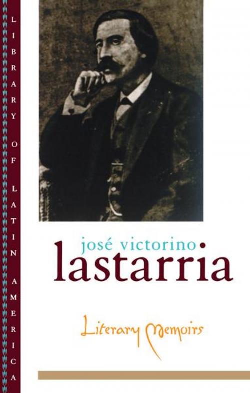 Cover of the book Literary Memoirs by José Victorino Lastarria, Oxford University Press