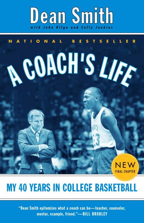 Cover of the book A Coach's Life by Dean Smith, John Kilgo, Sally Jenkins, Random House Publishing Group