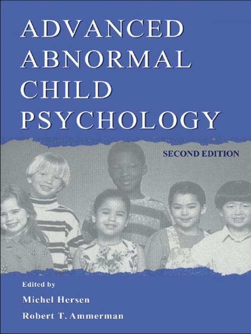 Cover of the book Advanced Abnormal Child Psychology by , Taylor and Francis