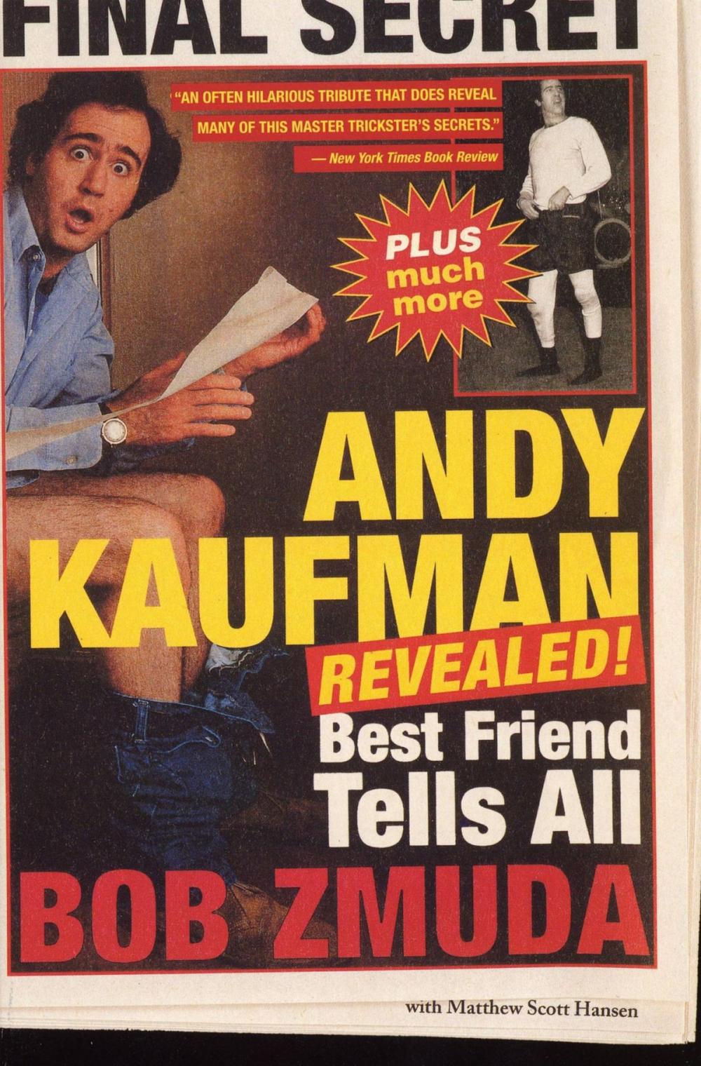 Big bigCover of Andy Kaufman Revealed!