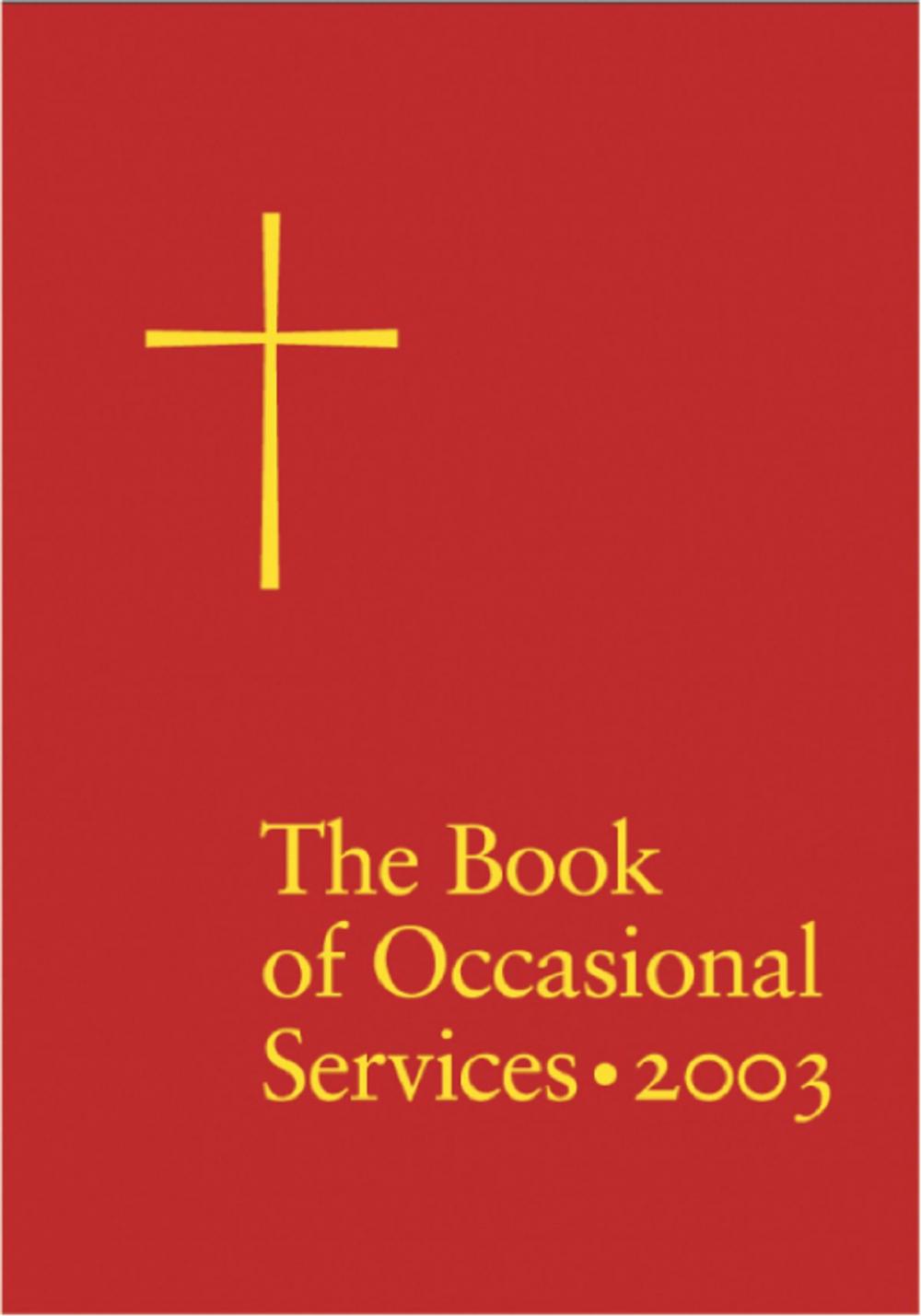 Big bigCover of Book of Occasional Services 2003
