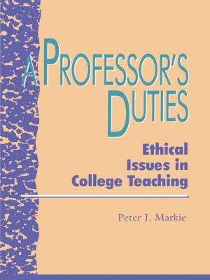 Cover of the book A Professor's Duties by Robert J. Mason