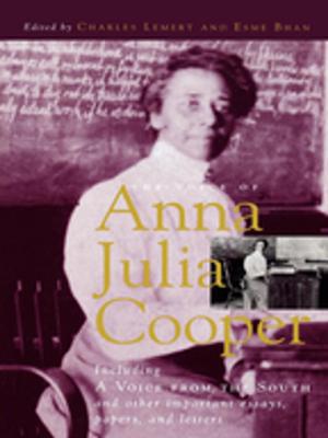 Cover of the book The Voice of Anna Julia Cooper by Eugene F. Provenzo Jr.