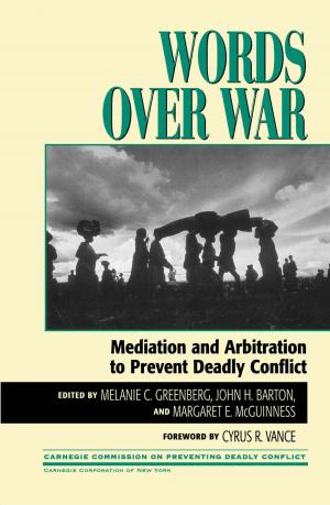 Book cover of Words Over War