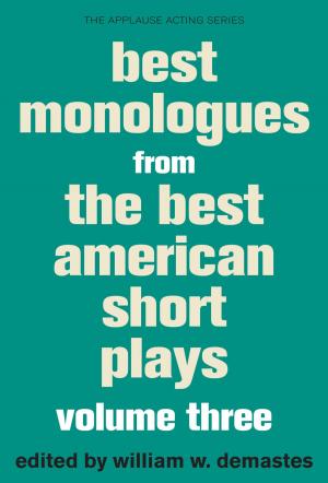 Cover of Best Monologues from The Best American Short Plays