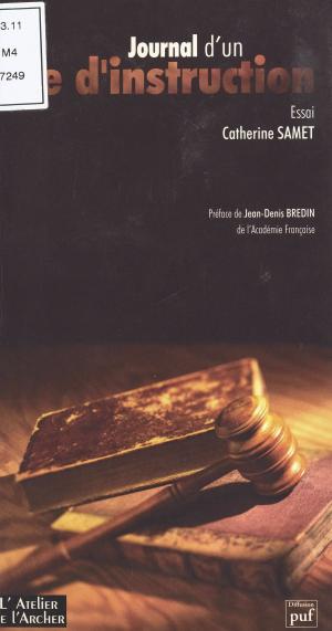 Cover of the book Journal d'un juge d'instruction by Edgar Morin