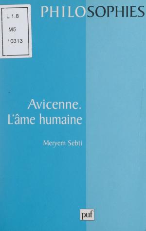 Cover of the book Avicenne by Jean Granier