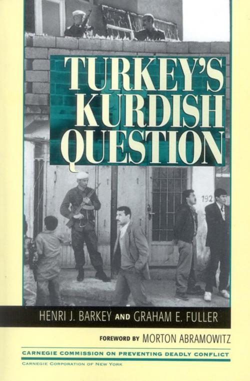 Cover of the book Turkey's Kurdish Question by Henri J. Barkey, Rowman & Littlefield Publishers