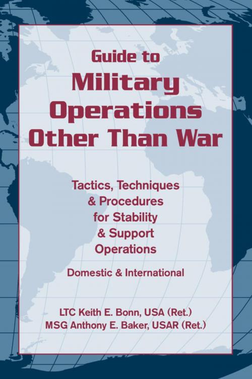 Cover of the book Guide to Military Operations Other Than War by Keith E. Bonn USA, Anthony E. Baker USAR, Stackpole Books