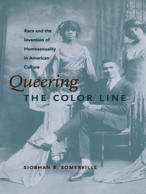 Cover of the book Queering the Color Line by Siobhan B. Somerville, Duke University Press