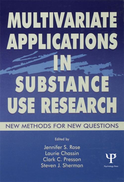 Cover of the book Multivariate Applications in Substance Use Research by , Taylor and Francis