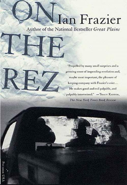 Cover of the book On the Rez by Ian Frazier, Farrar, Straus and Giroux