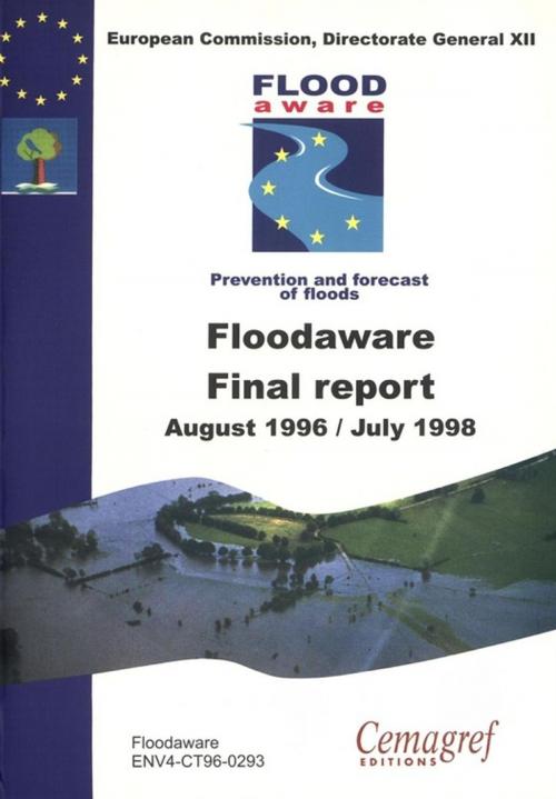 Cover of the book Final Floodaware Report of the European Climate and Environment Programme by Nicolas Gendreau, Quae