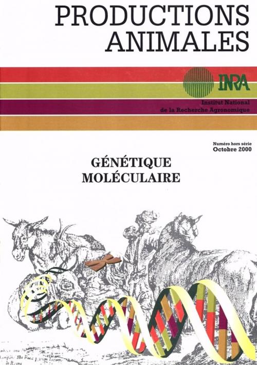 Cover of the book Génétique moléculaire : principes et application aux populations animales by Jean-Marc Perez, Quae