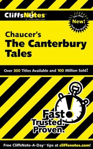 Book cover of CliffsNotes on Chaucer's The Canterbury Tales