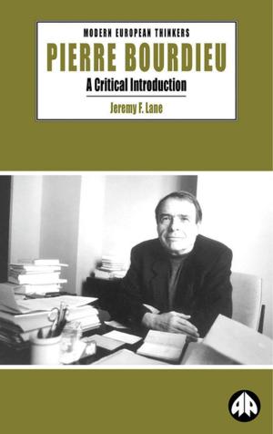 Cover of the book Pierre Bourdieu by Stephen Crossley
