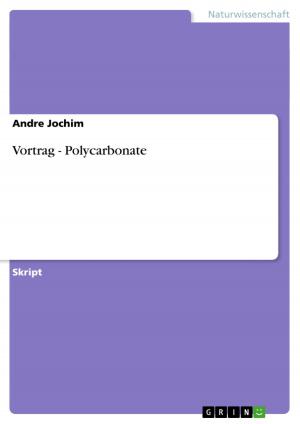 Cover of the book Vortrag - Polycarbonate by Karolin Koblenz