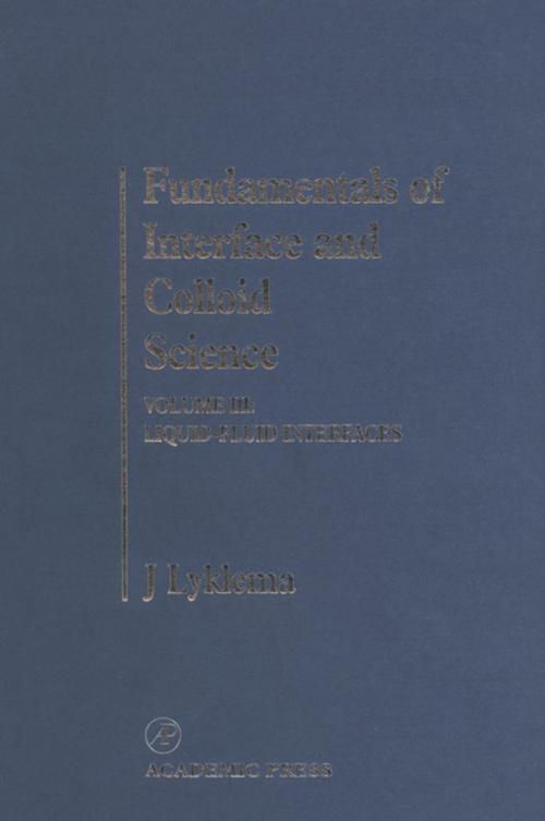 Cover of the book Fundamentals of Interface and Colloid Science by , Elsevier Science