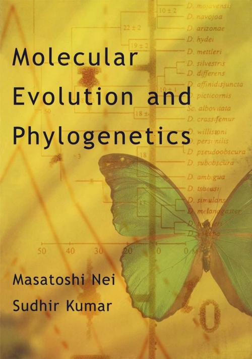 Cover of the book Molecular Evolution and Phylogenetics by Masatoshi Nei, Sudhir Kumar, Oxford University Press