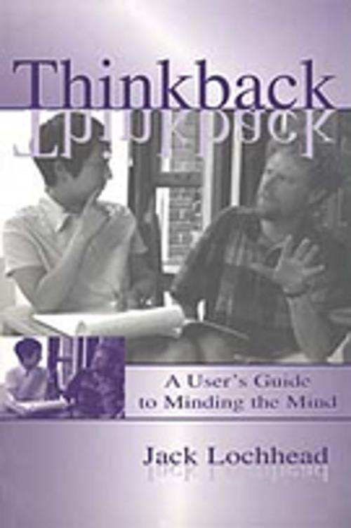 Cover of the book Thinkback by Jack Lochhead, Taylor and Francis