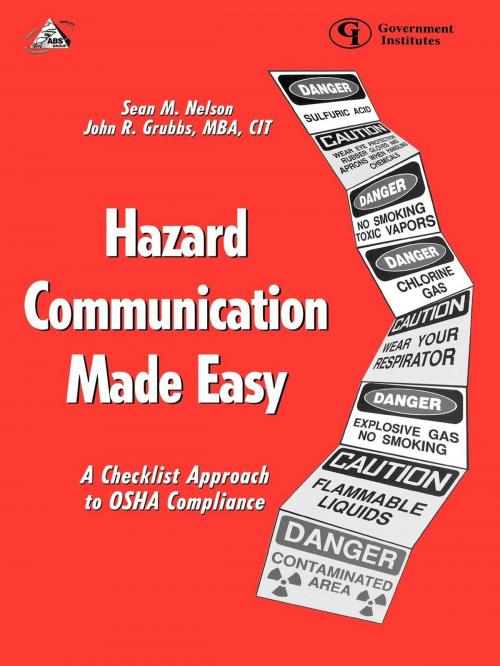 Cover of the book Hazard Communication Made Easy by Sean M. Nelson, John R. Grubbs, Government Institutes