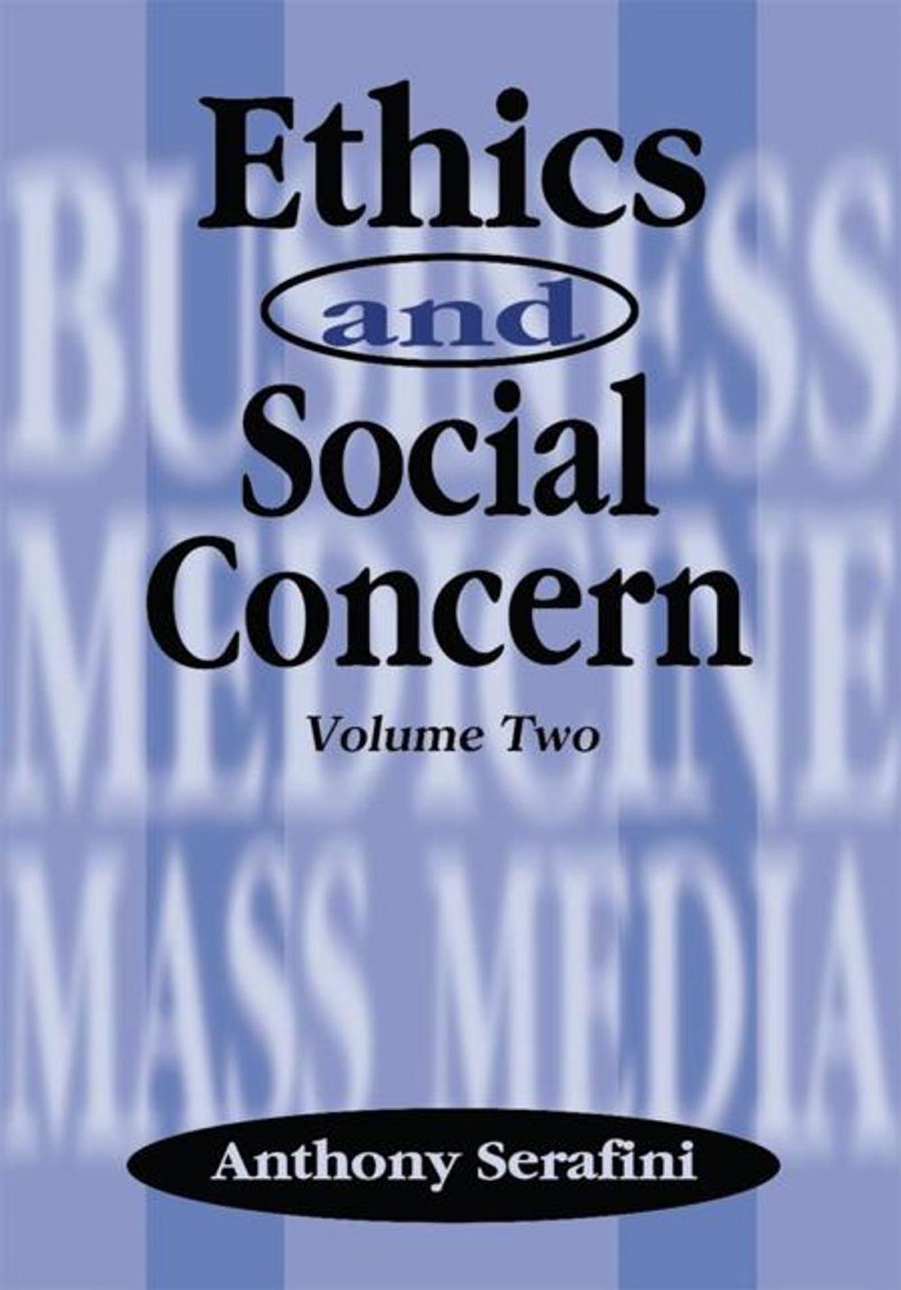 Big bigCover of Ethics and Social Concern, Volume Two