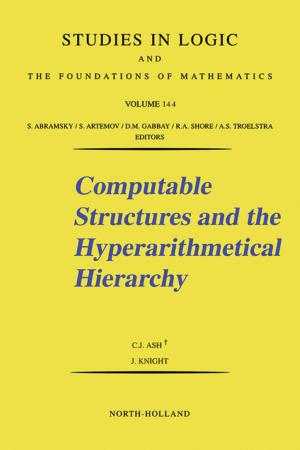 Cover of the book Computable Structures and the Hyperarithmetical Hierarchy by Jonathan Lazar, Daniel F. Goldstein, Anne Taylor