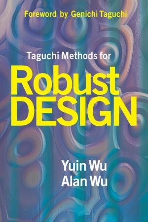 Book cover of Taguchi Methods for Robust Design