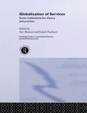 Cover of the book Globalization of Services by Professor W E Marsden, W. E. Marsden