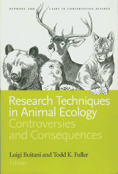Cover of the book Research Techniques in Animal Ecology by , Columbia University Press