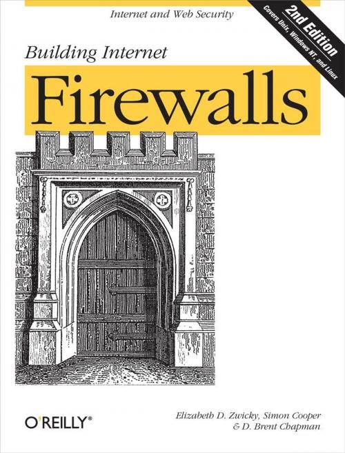Cover of the book Building Internet Firewalls by Elizabeth D. Zwicky, Simon Cooper, D. Brent Chapman, O'Reilly Media