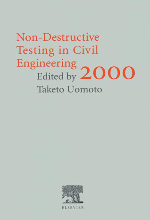 Cover of the book Non-Destructive Testing in Civil Engineering 2000 by T. Uomoto, Elsevier Science