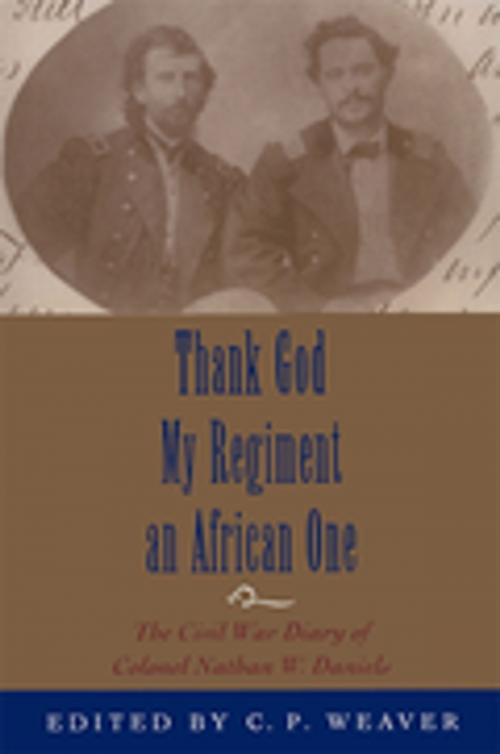 Cover of the book Thank God My Regiment an African One by , LSU Press