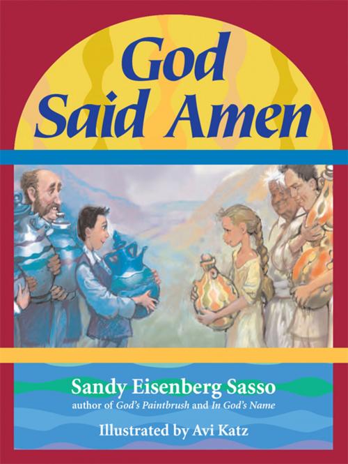 Cover of the book God Said Amen by Sandy Eisenberg Sasso, Jewish Lights Publishing