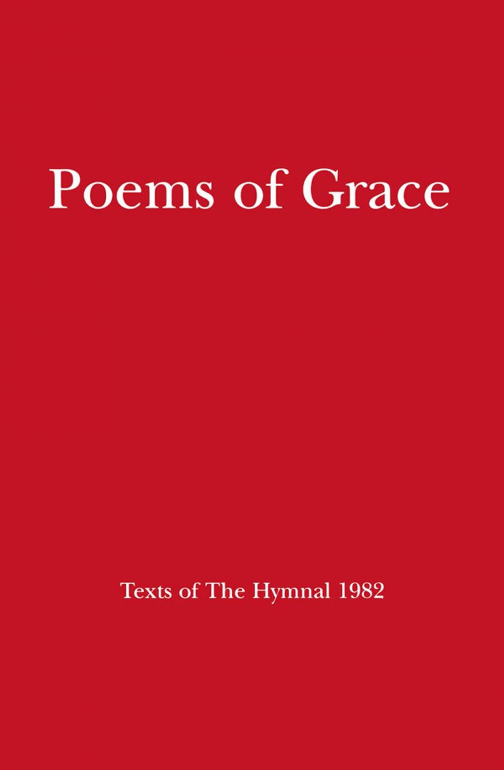 Big bigCover of Poems of Grace