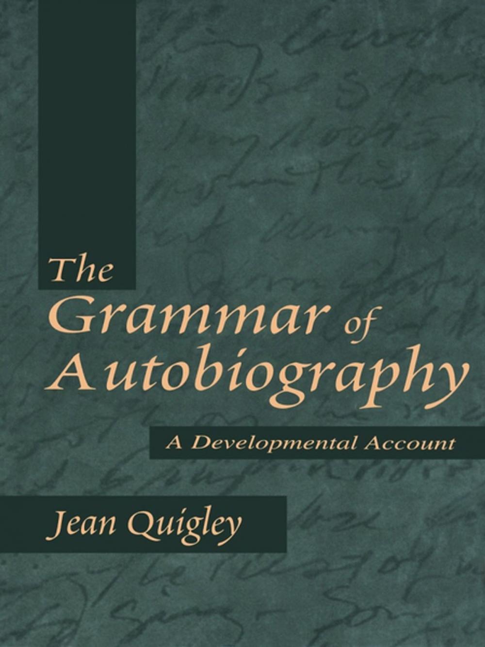 Big bigCover of The Grammar of Autobiography