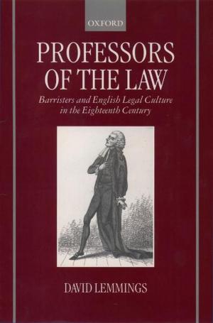 Cover of the book Professors of the Law by Harald Bathelt, Johannes Glückler