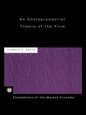 Cover of the book An Entrepreneurial Theory of the Firm by Alva T. Stone