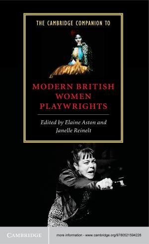 Cover of The Cambridge Companion to Modern British Women Playwrights